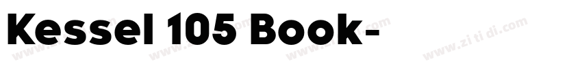 Kessel 105 Book字体转换